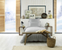 Pack housse de couette 140 x 200 cm + drap housse 90 x 190 cm flanelle Brume