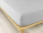 Pack Housse de Couette 260 x 240 cm + Drap Housse 160x200 cm – Flanelle CANDICE Gris