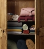 Pack Drap Housse 140 x 190 cm + 2 Taies d’Oreiller 60 x 60 cm Double Gaze de Coton GAÏA Safran