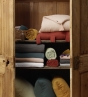 Pack Drap Housse 140 x 190 cm + 2 Taies d’Oreiller 60 x 60 cm Double Gaze de Coton GAÏA Camel