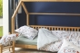 Parure de lit enfant 240 x 220 cm + 2 taies d’oreiller 100% coton imprimé GALAXIE