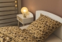 Parure de lit 200 x 200 cm Coton imprimé TIGRE – Housse de couette + 2 taies d’oreiller