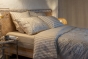 Housse de couette 260 x 240 cm 100% coton 57 fils imprimé NORA