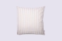 Taie d’oreiller 63 x 63 cm - 100 % coton 57 fils - Imprimé floral réversible NORA