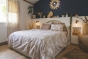 Housse de couette 240 x 220 cm coton 57 fils imprimé végétal JAVA