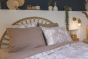 Housse de couette 240 x 220 cm coton 57 fils imprimé végétal JAVA