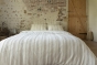 Housse de couette 260 x 240 cm 100% coton texturé TOM Naturel