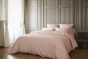 Housse de couette 260 x 240 cm 100% viscose de bambou 120 fils SALOMÉ – Blush