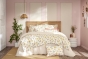Bout de lit 90 x 200 cm Double Gaze de Coton Matelassé AVA