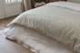 Bout de lit 90 x 220 cm 100% coton texturé TEO