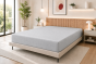 Drap Housse 160 x 200 cm Nuage – 100% Coton 57 Fils/cm²- Bonnet 30 cm