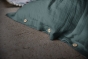 Parure de lit 240 x 220 cm Double gaze de coton GAÏA Canard + 2 taies 60x60 cm