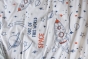Parure de lit enfant 240 x 220 cm + 2 taies d’oreiller 100% coton imprimé GALAXIE