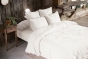 Cache-sommier 180 x 200 cm – Double Gaze de Coton 125 g/m² – Gaïa Blanc