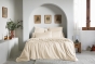 Housse de couette 200 x 200 cm – Lyocell uni LYSANDRE – Pampa