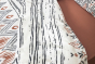Parure de lit réversible ETHNIC 260 x 240 cm + 2 taies 100% coton 57 fils