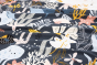 Parure de lit réversible OCTOPIA 200 x 200 cm + 2 taies – 100% coton – 57 fils