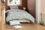 Parure de lit réversible 140 x 200 cm + 1 taie réversible 100% coton PETITS PAPIERS