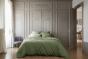 Housse de couette 260 x 240 cm 100% viscose de bambou 120 fils SALOMÉ – Romarin