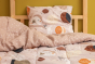 Parure de lit réversible SKY DREAM 200 x 200 cm + 2 taies – 100% coton – 57 fils