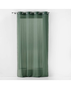 Panneau a oeillets 140 x 240 cm etamine unie etamina Kaki