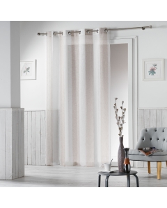 Panneau a oeillets 140 x 240 cm tisse naturel alia Lin