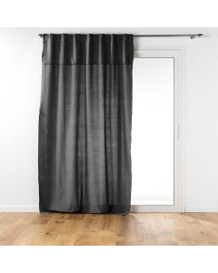 Ridea passant cache-volants en coton 140 x 240 cm Mistraline Anthracite