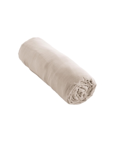 Drap Housse Double Gaze de Coton Pampa – 200 x 200 cm – Bonnet 30 cm