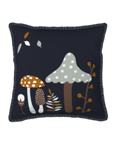 Coussin déhoussable point de cheval 40 x 40 cm Amanite
