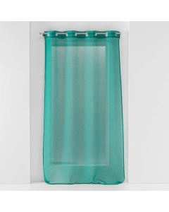 Panneau a oeillets 140 x 280 cm voile sable sandra Emeraude
