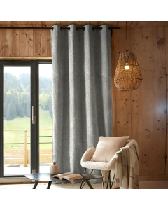 Rideau 140 x 240 cm – Occultant total & Thermique Bjorn Gris
