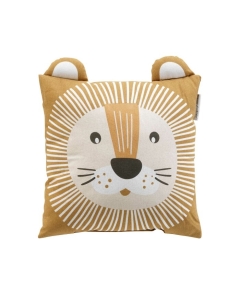 Coussin compresse 40 x 40 cm coton imprime loumba des. place Sans