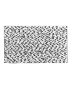 Tapis de bain 45 x 75 cm microfibre tricolore friza Blanc/anthracite