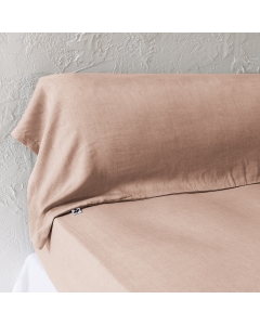 Taie de Traversin 43 x 185 cm - Lyocell Uni Lysandre Blsuh - 147 g/m²
