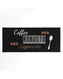 Tapis antidérapant rectangle 50 x 120 cm imprime Cappuccino