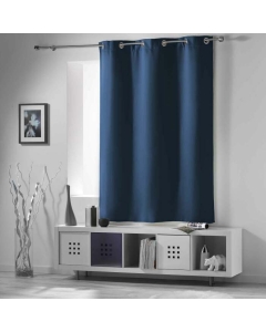 Rideau occultant isolant petites fenêtres 135 x 180 cm occult Bleu