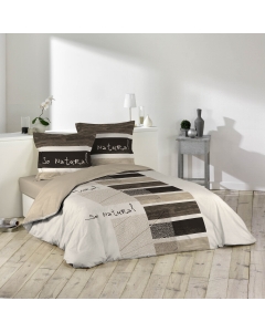 parure 3 p. 240 x 220 cm imprime 42 fils allover so natural