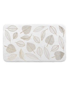 Tapis de bain 45 x 75 cm microfibre imprimee metallisee joya des. place Sans