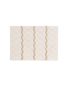 Tapis rectangle 60 x 90 cm coton/polyes fantaisie+fil met belem Sans