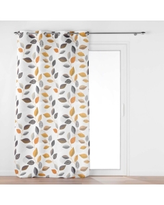 Rideau a oeillets 140 x 280 cm polyester imprimé Vahine