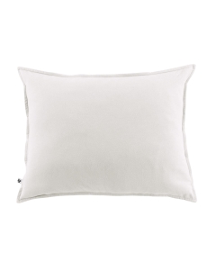 Taie d'oreiller flanelle chaude 50 x 70 cm Candice Blanc