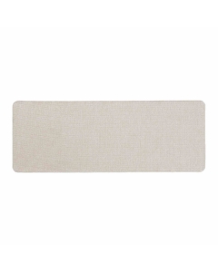 Tapis rectangle 45 x 120 cm tisse uni simeo Naturel