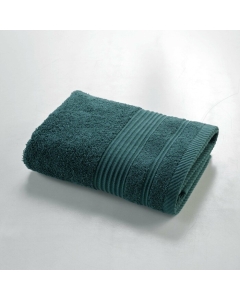 Serviette de toilette 50 x 90 cm eponge unie tendresse Emeraude
