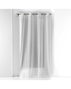 Panneau a oeillets 140 x 240 cm voile sable applique goutteline Sans