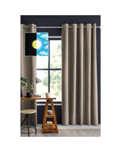 Rideau occultant baie vitrée 180 x 260 cm Obscure Beige