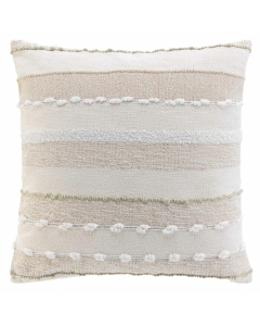 Coussin dehoussable compresse 60 x 60 cm coton/polyester fantaisie santos Sans