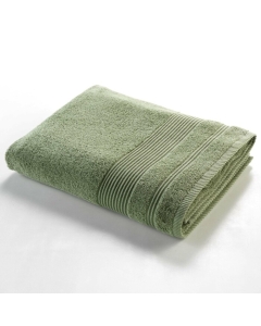 Drap de bain 90 x 150 cm eponge unie tendresse Fougere