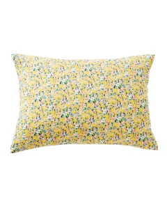 Taie d'oreiller 50x70 cm en double gaze de coton imprimée Manon