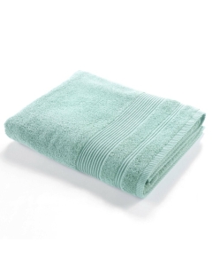 Drap de bain 90 x 150 cm eponge unie tendresse Celadon