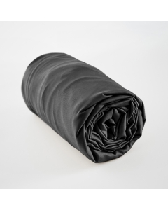 Drap housse 180 x 200 cm bambou salomé truffe Noir